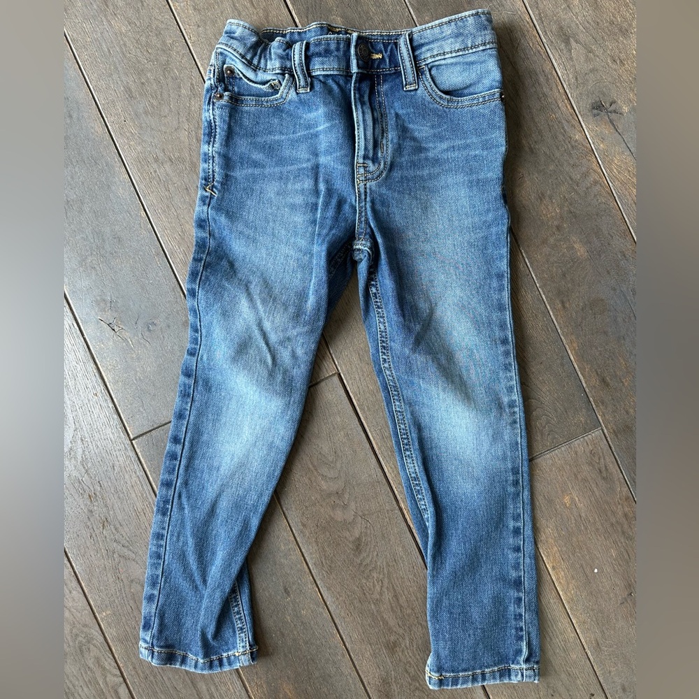 Cat & Jack Kid’s Dark Blue Skinny Jeans